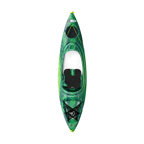 Pelican Argo 100X - Recreational Sit-in Kayak - Lightweight, Safe and Comfortable - 10 ft - Vapor